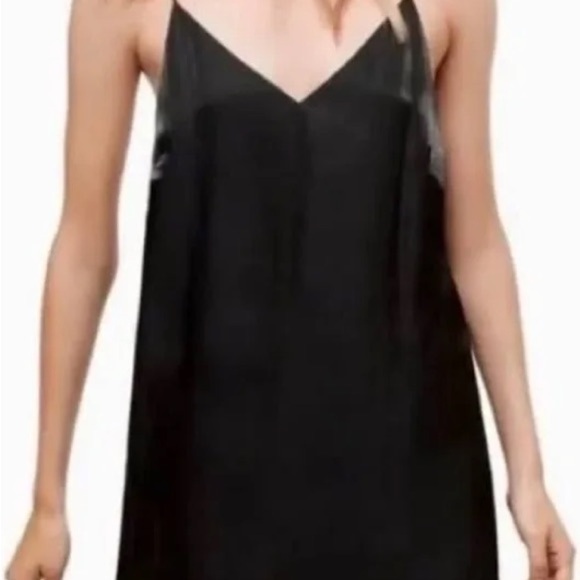 Artizia Wilfred Broué slip dress size Medium shimmery - Picture 2 of 7